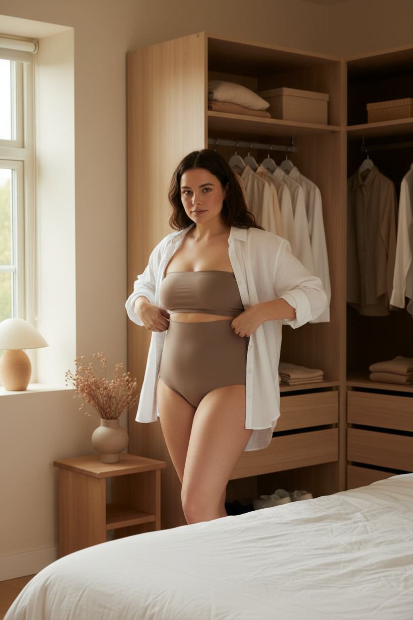 Sömlös underkläder kvinna