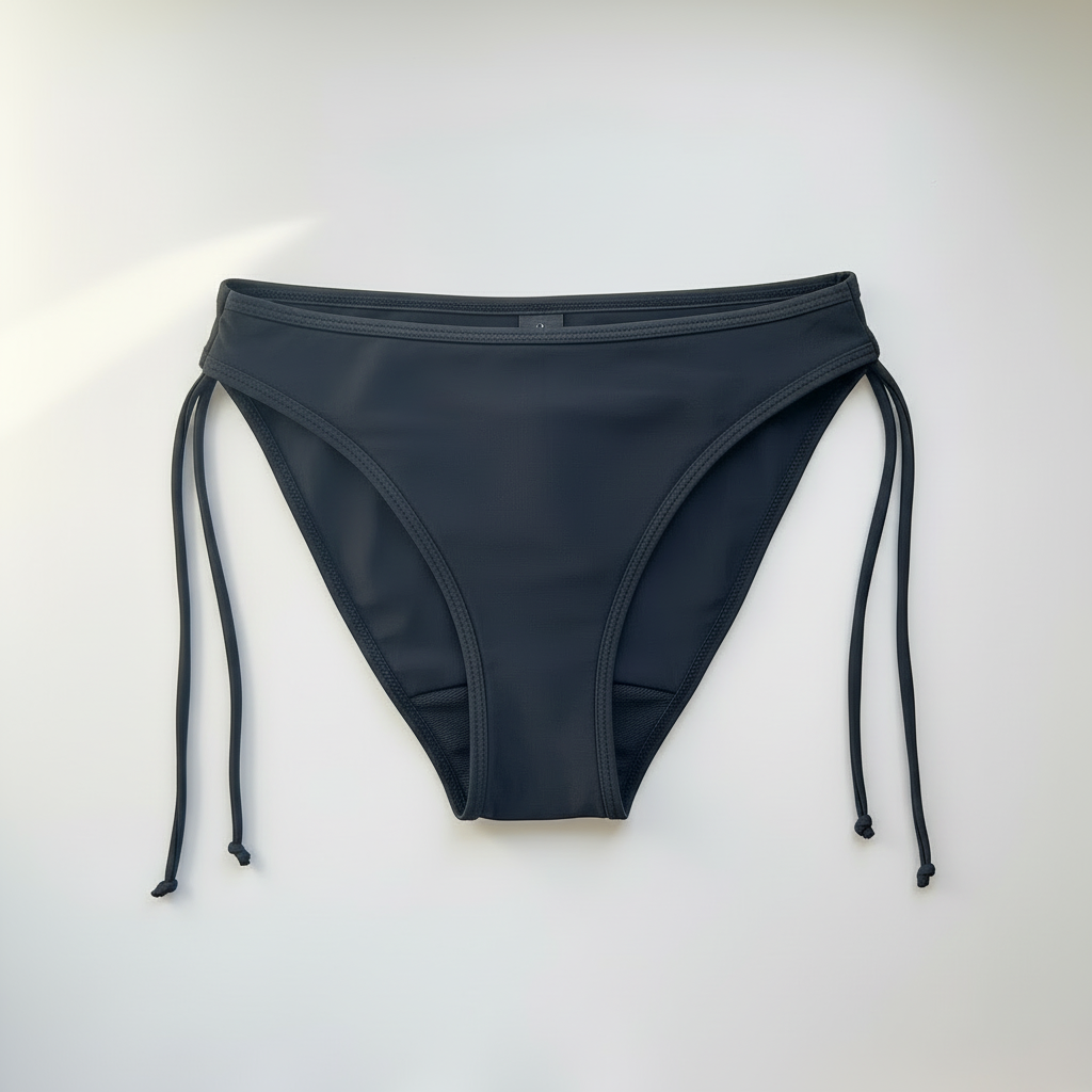 Periodbaddräkt front vit bakgrund